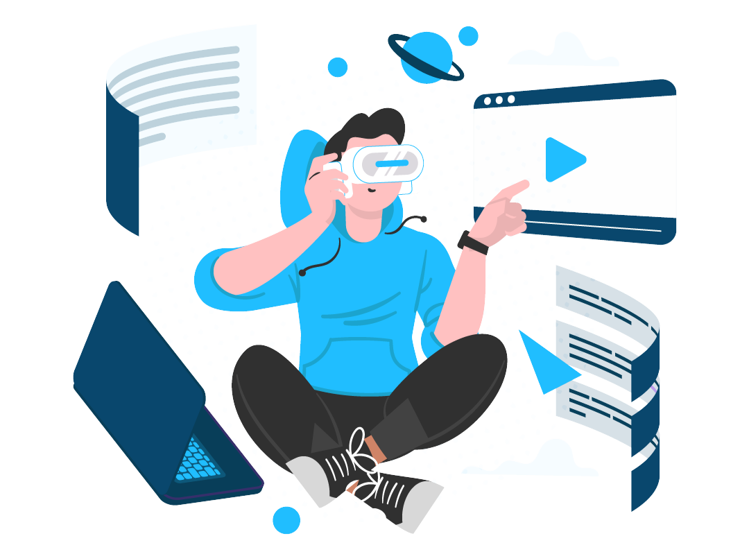 Technology Driven illustration